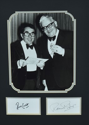 Lot 1038 - The Two Ronnies autographs