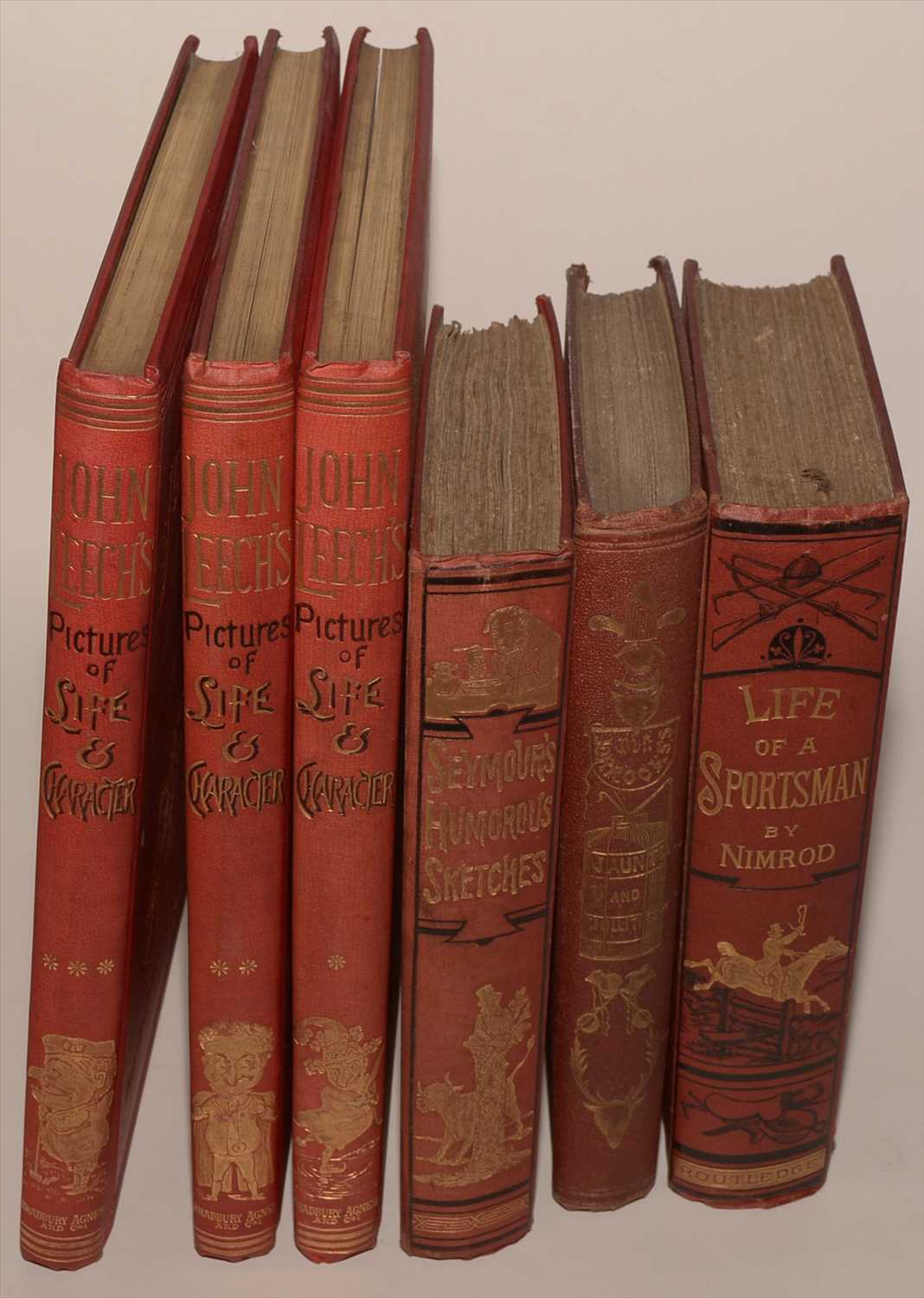 Lot 806 - Sporting and Humorous Books.