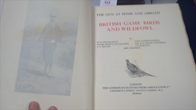 Lot 821 - Gamebirds and Wildfowl Book.