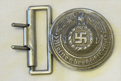 Lot 1169 - German SS Officers belt buckle