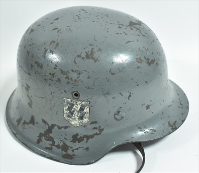 Lot 1175 - German M42 SS helmet
