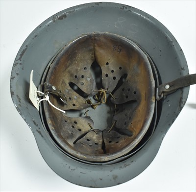 Lot 1175 - German M42 SS helmet