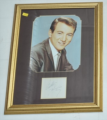 Lot 1057 - Bobby Darin autograph