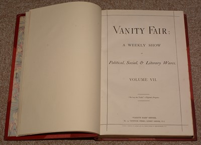Lot 866 - Vanity Fair Books.