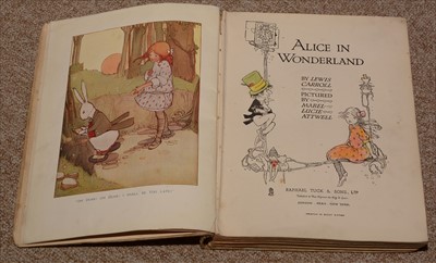 Lot 920 - Alice In Wonderland and other books, various artists.
