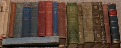 Lot 923 - Books by Sir Walter Scott and Rudyard Kipling.