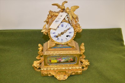 Lot 227 - Mantel clock