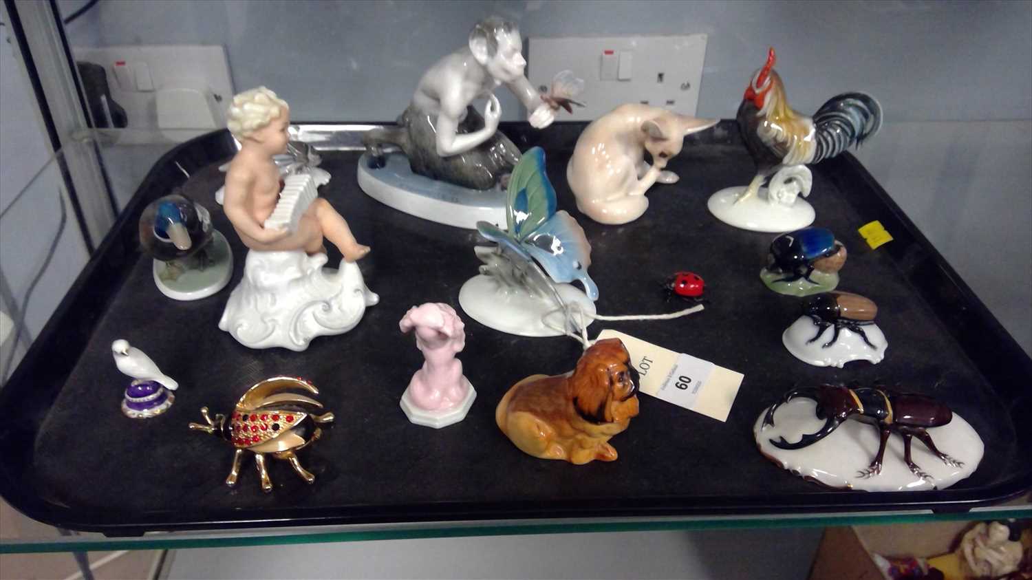 Lot 60 - Rosenthal and other figures
