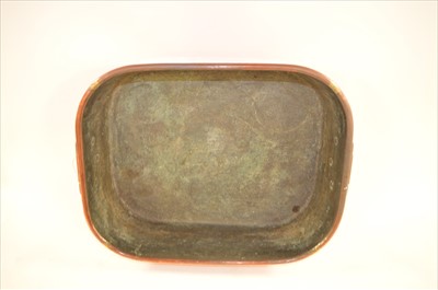 Lot 238 - Copper tray