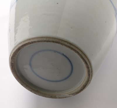 Lot 378 - Chinese blue and white vase