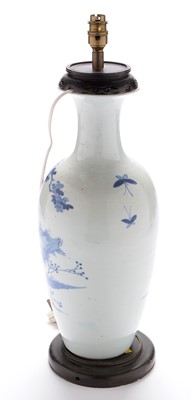 Lot 378 - Chinese blue and white vase
