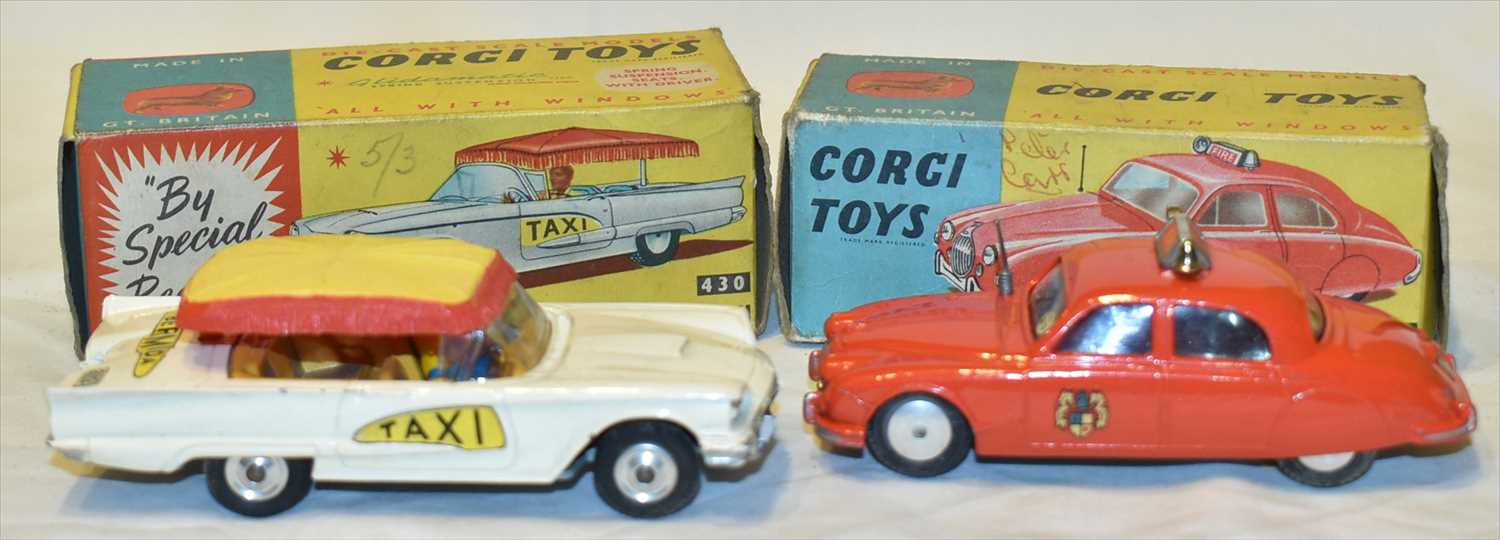Lot 168 - Two Corgi cars