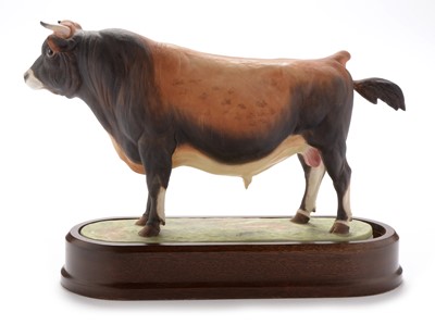 Lot 484 - Royal Worcester Jersey Bull