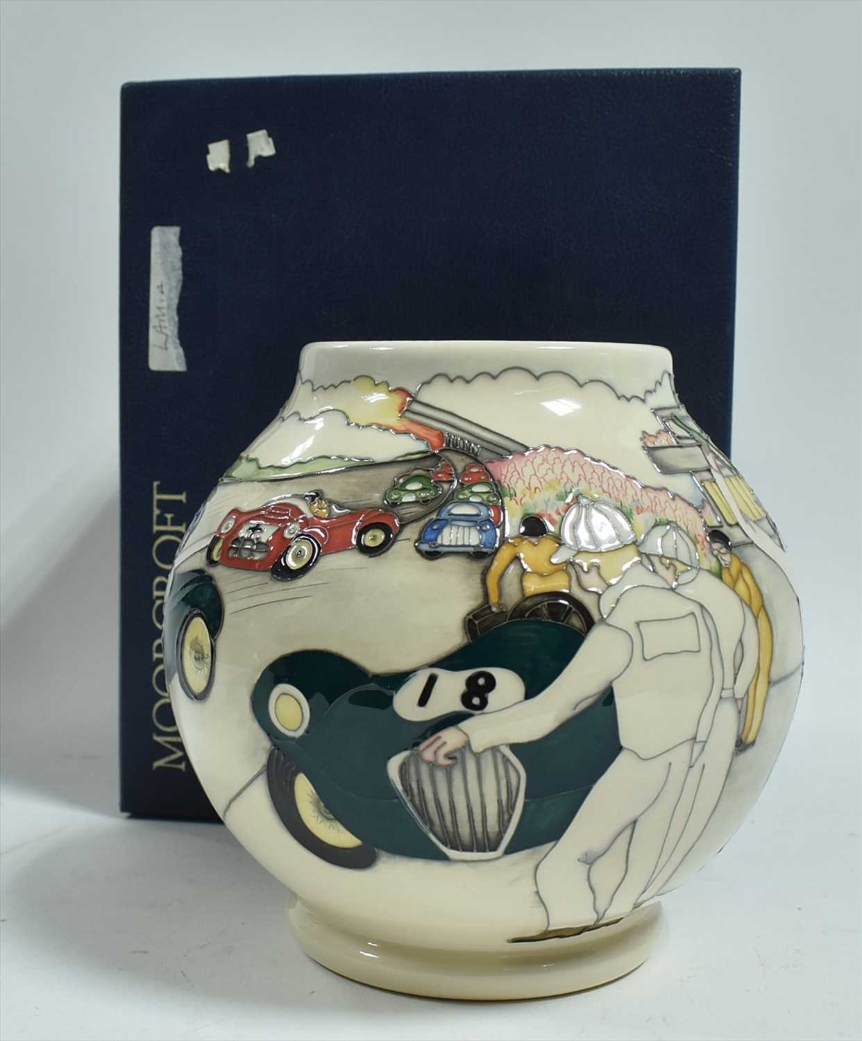Lot 602 - Moorcroft vase by Kerry Goodwin, Grace and...