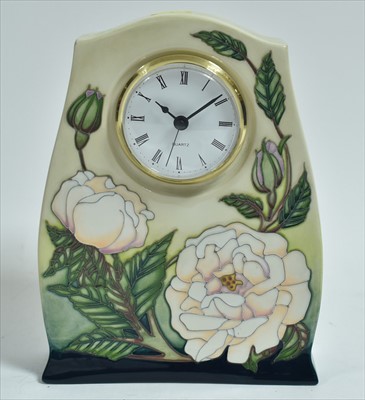 Lot 609 - Moorcroft Clock
