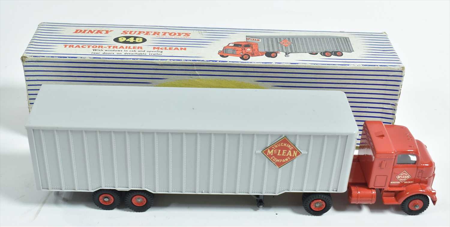 Lot 180 - Dinky Tractor-Trailer