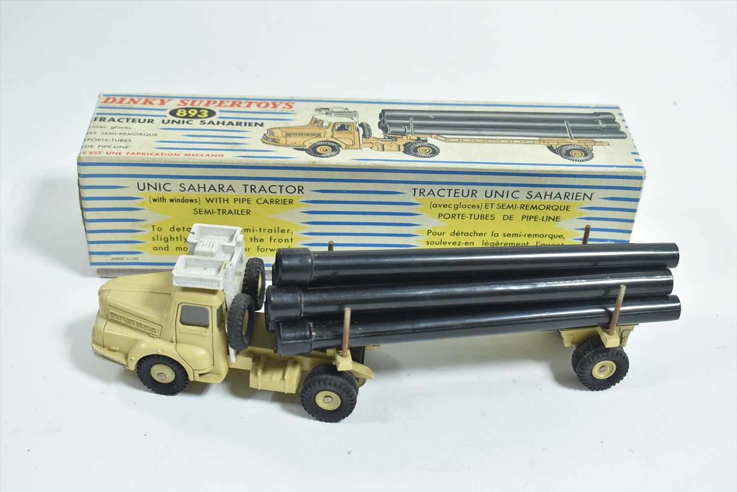 Lot 181 - French Dinky Tracteur Unic Saharien