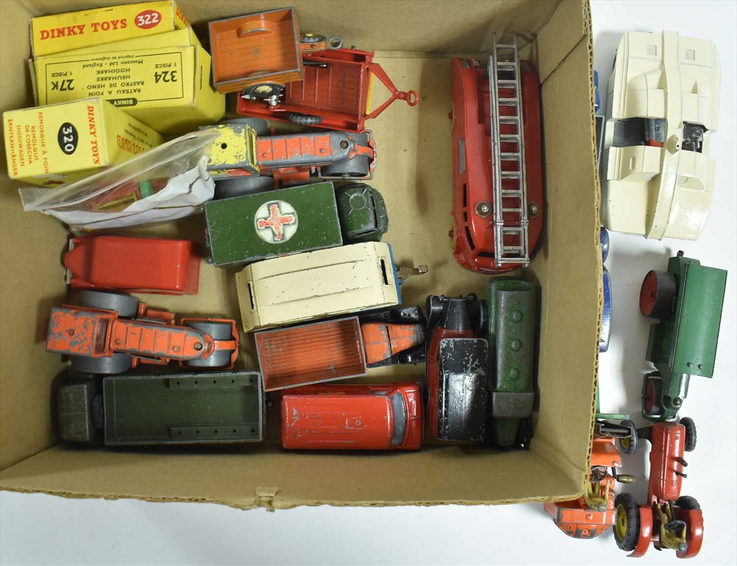 Lot 197 - Dinky play worn vehicles