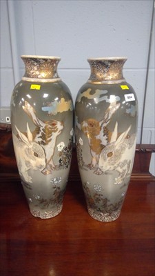 Lot 804 - Japanese vases