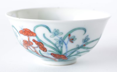 Lot 400 - Wucai tea bowl