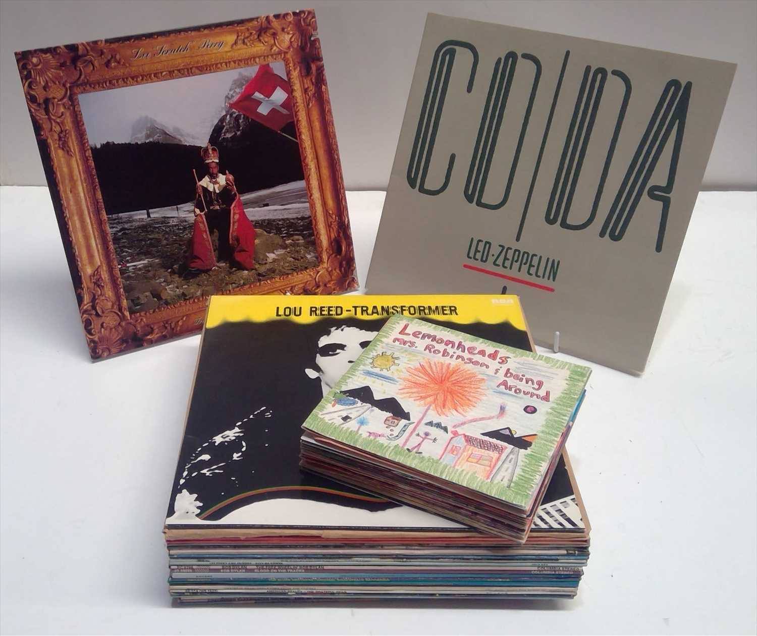 Lot 297 - Mixed LPs and singles