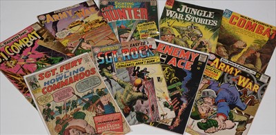 Lot 83 - Sgt. Fury and His Howling Commandos and other comics.