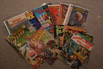 Lot 84 - Fantastic Tales and other sundry comics.