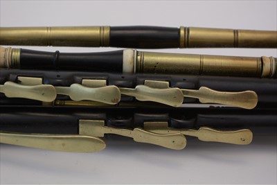 Lot 208 - Set of pastoral pipes.