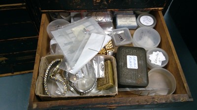 Lot 102 - Watch cabinets and parts