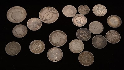 Lot 1012 - Silver and other coinage