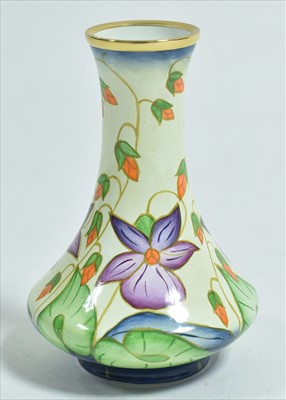 Lot 589 - Moorcroft enamel vase
