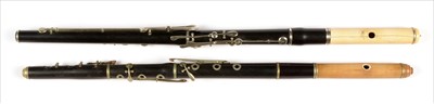 Lot 171 - Two flutes.