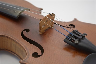 Lot 116 - Violin.