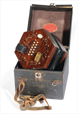 Lot 7 - Lachenal English system concertina