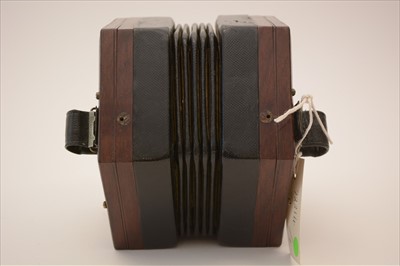 Lot 694 - Lachenal English system concertina
