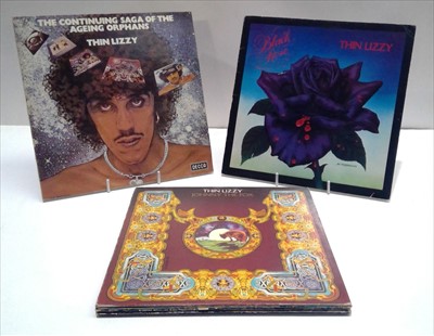 Lot 321 - Thin Lizzy LPs