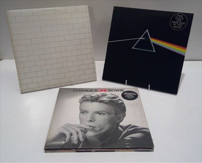 Lot 322 - Pink Floyd and Bowie LPs