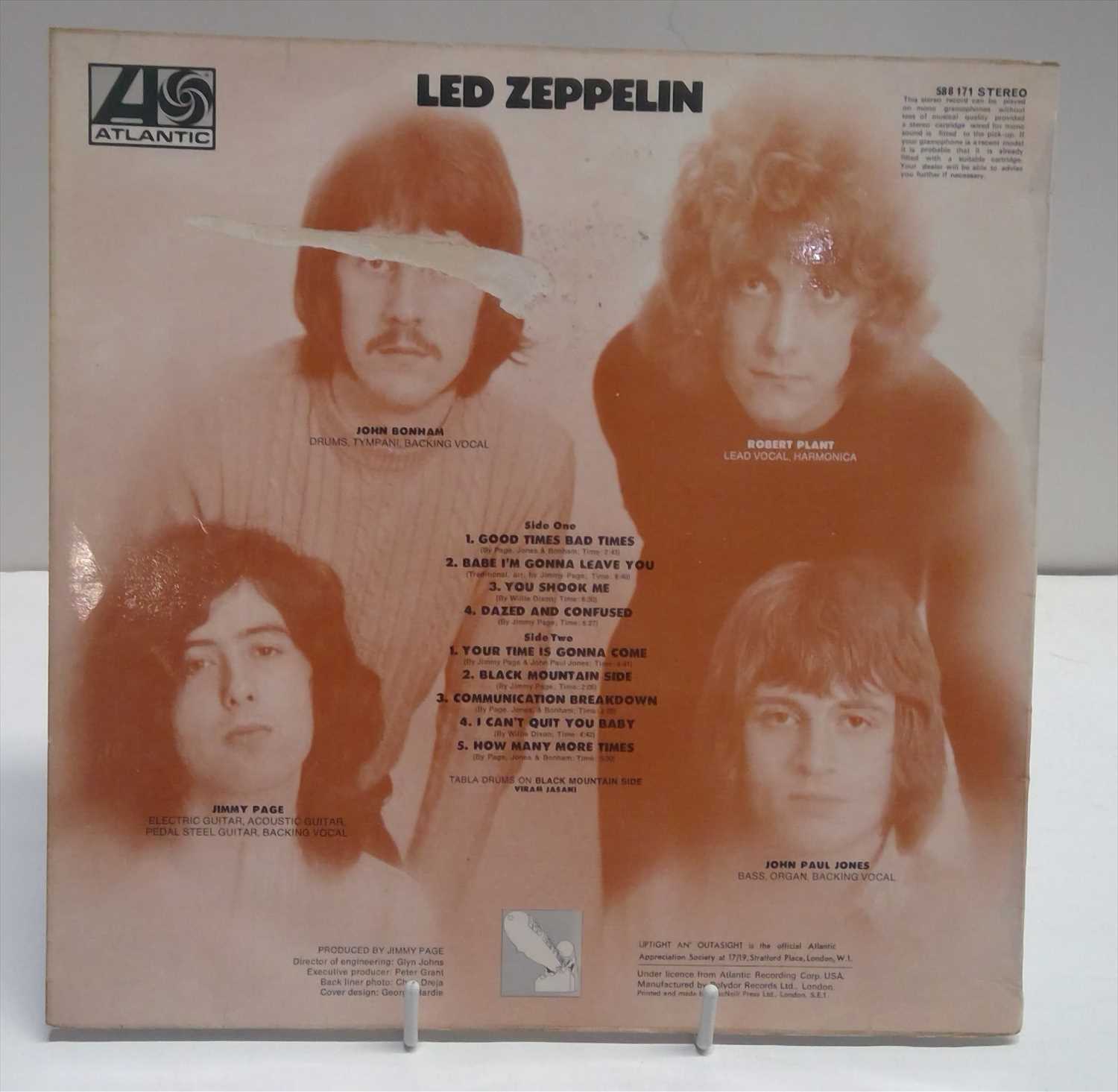 Lot 345 Led Zeppelin I 1st Pressing