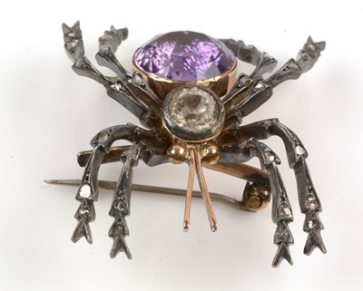 Lot 181 - Spider brooch