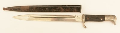 Lot 987 - A WWII German K98 parade bayonet and a Wehrmacht parade dagger