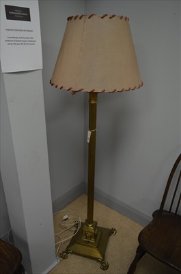 Lot 991 - Ornate lamp standard.