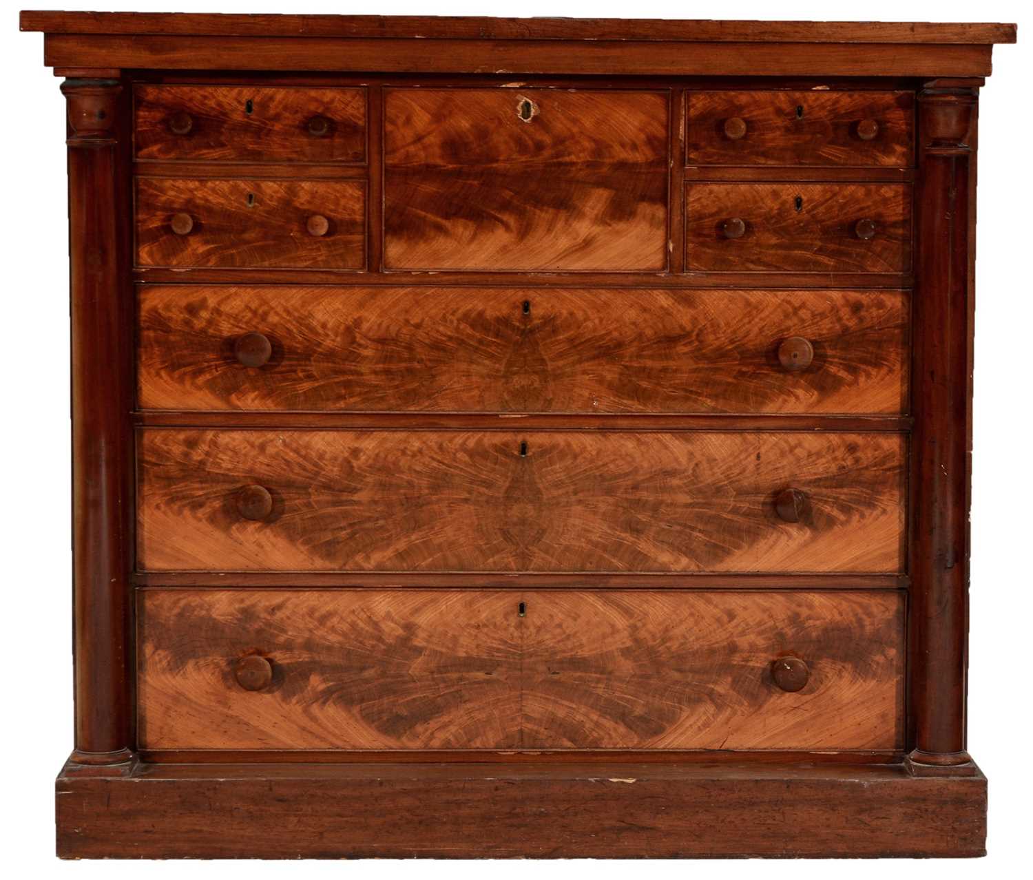 Lot 1068 - Victorian chest of drawers