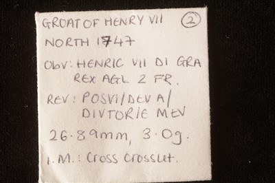 Lot 1018 - Henry VII groat