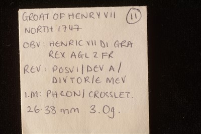 Lot 1020 - Henry VII groat