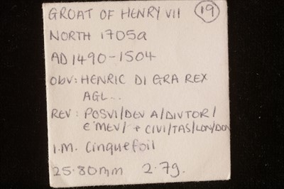 Lot 1024 - Henry VII groat