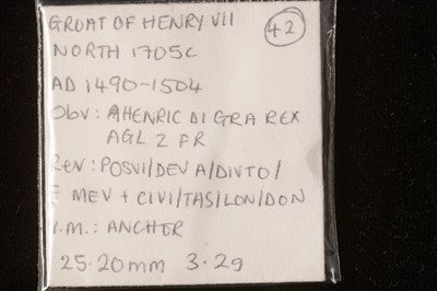 Lot 1035 - Henry VII groat