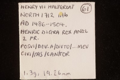 Lot 1043 - Henry VII halfgroat