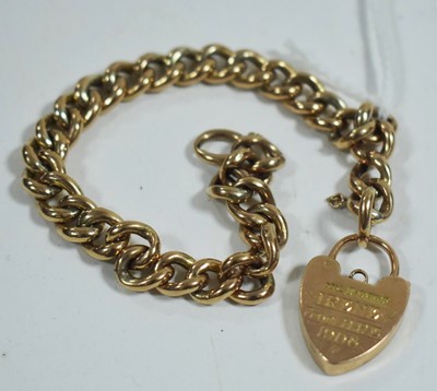 Lot 89 - Gold bracelet