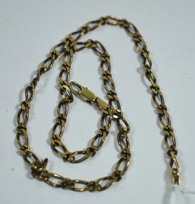 Lot 91 - Gold chain necklace