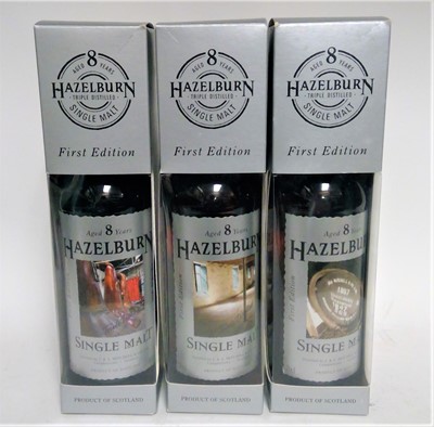 Lot 821 - Three Hazelburn FIrst Editions